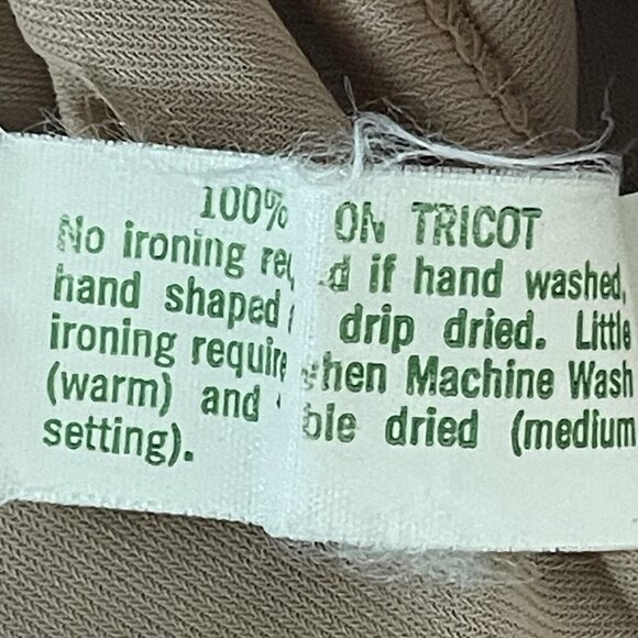 VTG Jenelle Black Nude Floral Lace Sleeveless Maxi Dress Empire Size Medium Tall - Picture 10 of 10